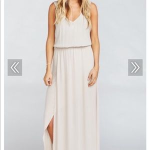 KENDALL MAXI DRESS ~ SHOW ME THE RING CRISP